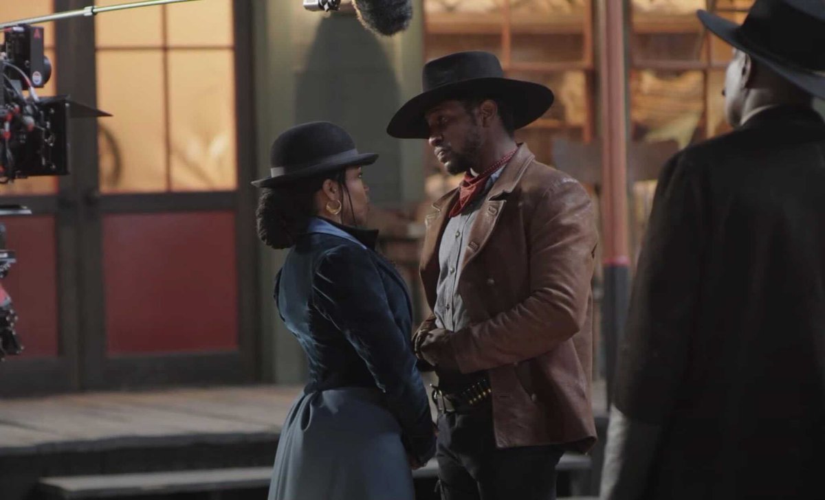 Film Daze On Twitter Check Out The First Photos Of Jeymes Samuel S The Harder They Fall A Revenge Western Coming To Netflix Later This Year And Starring Starring Regina King Jonathan Majors