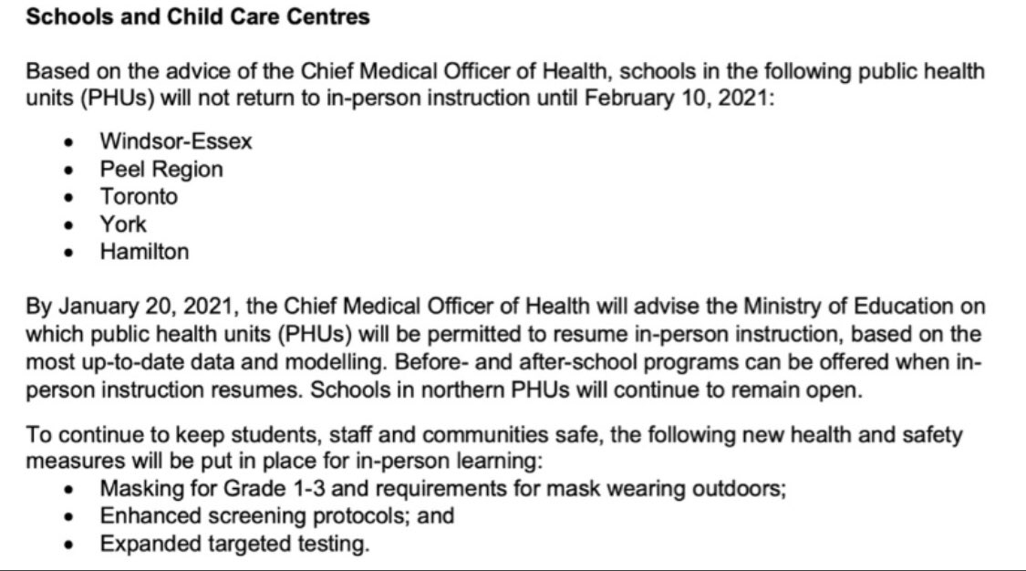 ‼️Ontario Extends Again Teacher-Led Online Learning in 5 Regions including ours : Peel Region.  As a result of <a href="/ONgov/">Ontario Government</a> ‘s declaration of a second provincial emergency our school will not return to in-person instruction until at least February 10, 2021. God Bless &amp; Stay Safe 🙏🏼