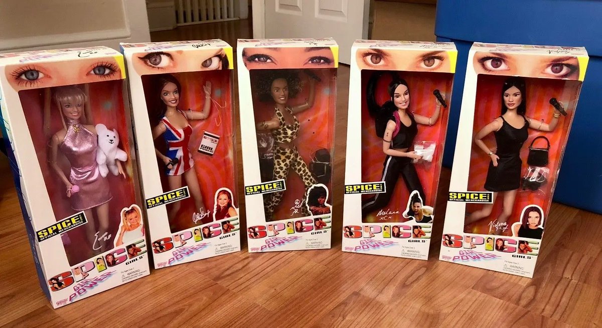 The Spice Girls also embraced diversity and encouraged their fans to channel what makes them unique. You always had to choose the Spice Girl you identified with most! The Spice Girls dolls are the best-selling celebrity dolls of all-time.