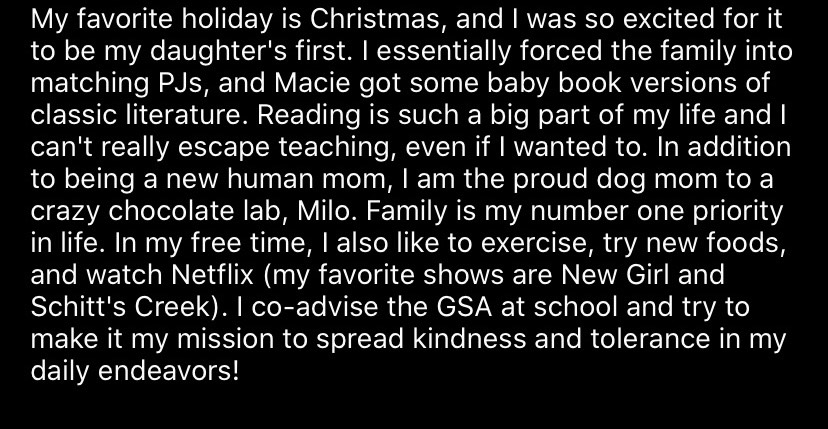 Meet Mrs.Schreck!! The Blue Party's keynote speaker at today's convention and an English teacher at PTHS!! We are very excited and grateful to have her speak on our behalf!! (<a href="/MsKDahlin/">Katelyn Schreck</a> )
A little bit about her: