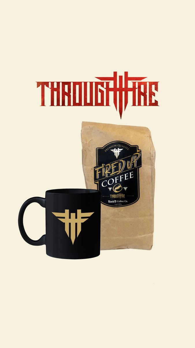 sumerianos's tweet photo. Become 'all animal' when you brew a cup of @TFIREMUSIC coffee in the morning ☕ exclusive coffee+mug bundle and Through Fire mug available now on https://t.co/qFbhhW7tlc https://t.co/ILTkFm7GJf