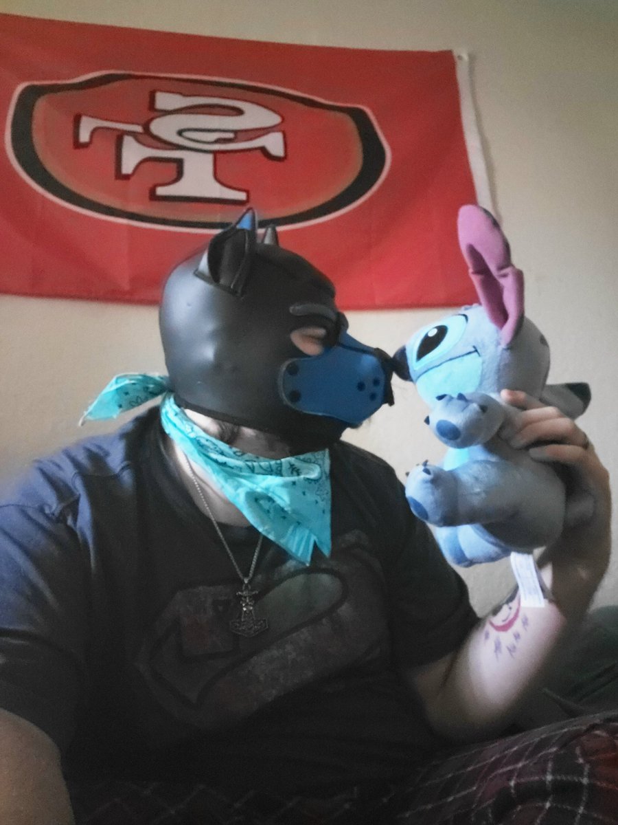 AlphaPupSalazar's tweet photo. Have some SFW puppy content. I feel like I don't take enough pup pics like this. Should I do it more often? #pupplay #puppyplay #cutepup #Stitch #puptwitter #collardpup https://t.co/hdIwB5iWpN