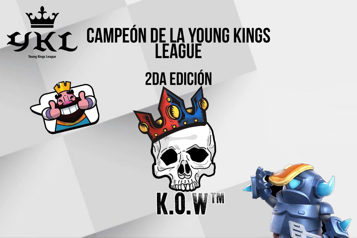 Les presentamos al campeón de la segunda edición de la Young Kings League 🥳🙌🏾

¡FELCITACIONES @KingsoFWar10! 🥳👑

Esperamos tenerlos en las próximas ediciones, sigan así muchachos.

#YoungKingsFamily
#Andamosal100