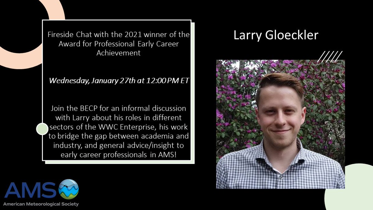 AMS Early Career tweet media