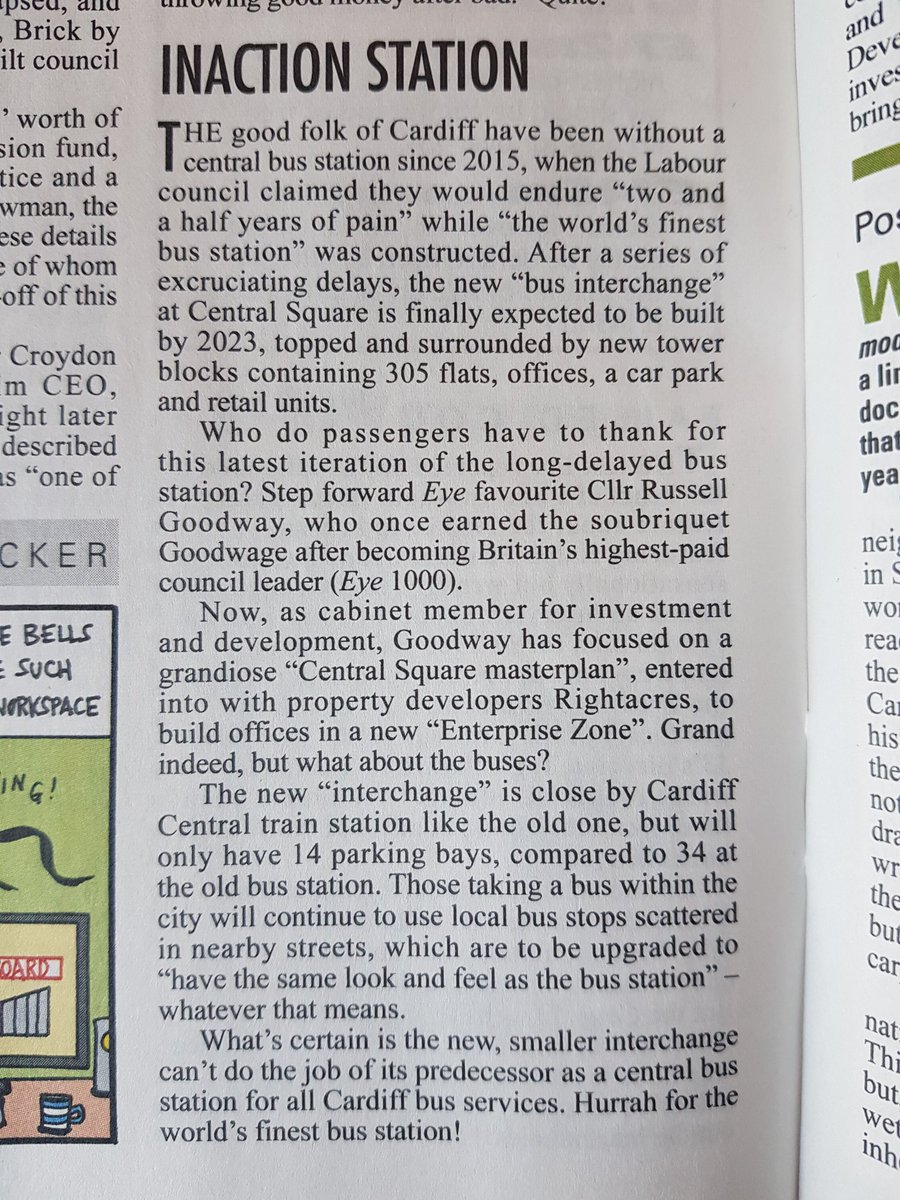 (PS: this is a different bus station to the one being built in the city centre, which was also supposed to open in 2017, but now also won't be ready until 2023)