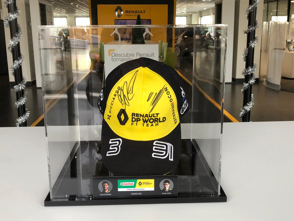 LEOMOTOR.net (@grupoleomotor) on Twitter photo Sorteamos en el FB de #Leomovil esta gorra oficial del @RenaultF1Team firmada por <a href="/danielricciardo/">Daniel Ricciardo</a> y <a href="/FansEstebanOcon/">EstebanOcon #EO31🇫🇷🇨🇦</a> Sorteamos en el FB de #Leomovil esta gorra oficial del @RenaultF1Team firmada por <a href="/danielricciardo/">Daniel Ricciardo</a> y <a href="/FansEstebanOcon/">EstebanOcon #EO31🇫🇷🇨🇦</a>
