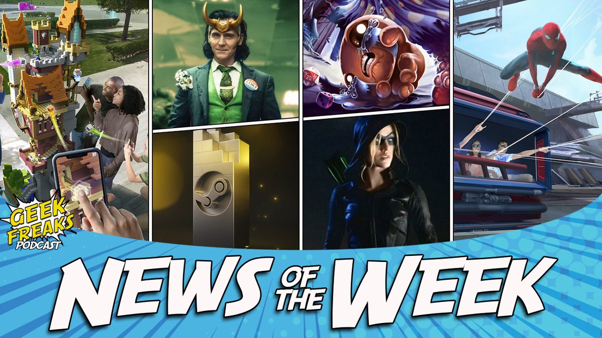 🚨New Episode!🚨

➡️#Minecraft Earth Closing
➡️#Avengers Campus Opening
➡️#Steam Awards
➡️#Loki S2
➡️#Green Arrow Canceled
➡️And Much More!

Podcast: il.ink/thegeekfreakpd…

#Podcast #PodernFamily #PodNation #Gaming #Stream #Tv #PodcastRecommendations #PoddEarth #Podbean #Lybsin