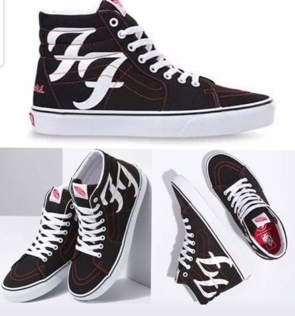 wheretobuy4's tweet photo. #Foofighters @foofighters @foofightersnews who's ready for these to drop? #vans #sk8hi #offthewall https://t.co/hpynRo6XGg