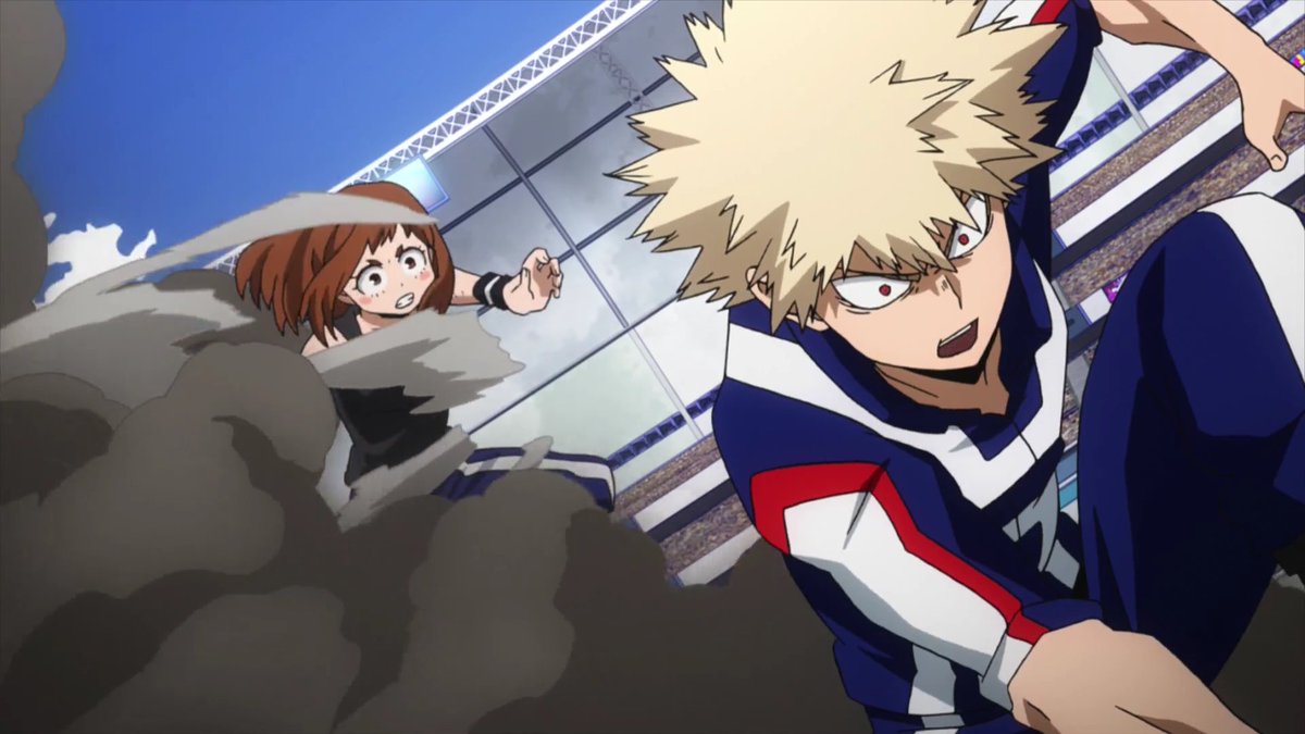 Ochako is shown throughout the series to be just as analytically savvy as Deku, for example, she crafted the idea to beat Bakugo by herself (to the point Bakugo thought Deku made it up) - she was able to save Deku from Black whip and comm to Shinso in order to save him