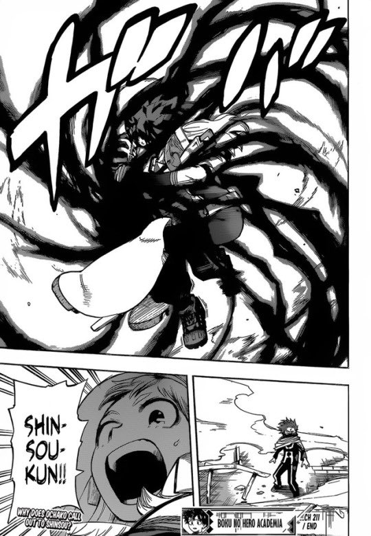 Ochako is shown throughout the series to be just as analytically savvy as Deku, for example, she crafted the idea to beat Bakugo by herself (to the point Bakugo thought Deku made it up) - she was able to save Deku from Black whip and comm to Shinso in order to save him