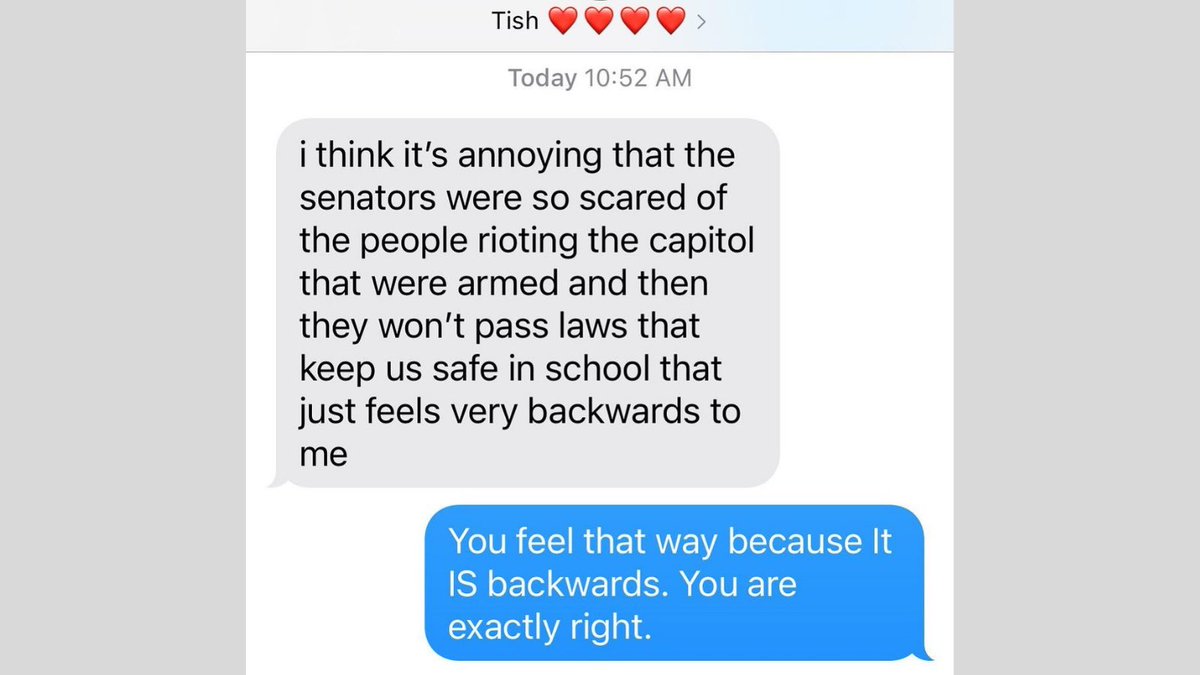 GlennonDoyle's tweet photo. My 14 year old.

Come senators, congressmen
Please heed the call
Don't stand in the doorway
Don't block up the hall
For he that gets hurt
Will be he who has stalled
The battle outside ragin'
Will soon shake your windows &amp; rattle your walls
For the times they are a-changin'
-Dylan https://t.co/hVhjepgGm3