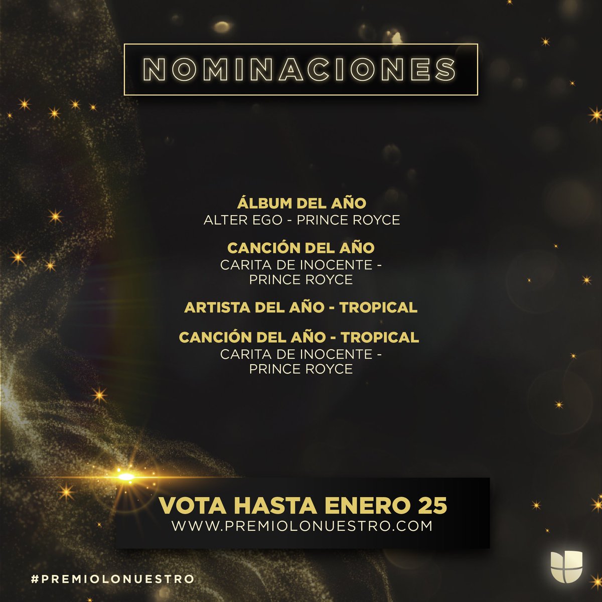 PrinceRoyce's tweet photo. VOTE 🙏🙏  @premiolonuestro https://t.co/DcVKPzWhsJ https://t.co/NiE5xCwUTh