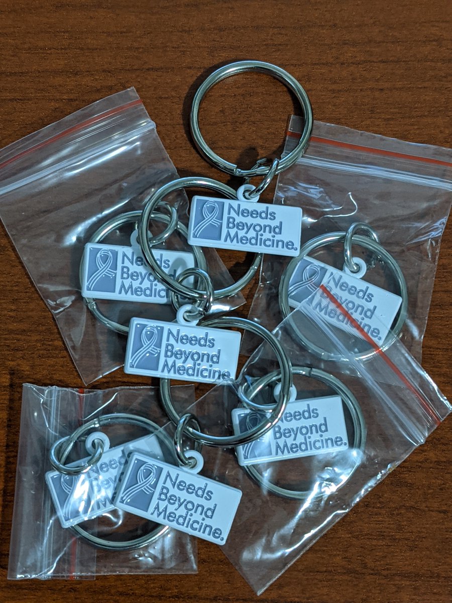 NeedsBeyondMed's tweet photo. #ThankYou, @wizard_pins for the great work with our new #keychains. Love that these are double sided and metal. Looking forward to getting these out. #branding #marketing #nonprofit #support #donate #contribute #cancer #cancerpatients #cancersurvivors #WizardPins #NeedsBeyondMed https://t.co/0RHo7BBNDR
