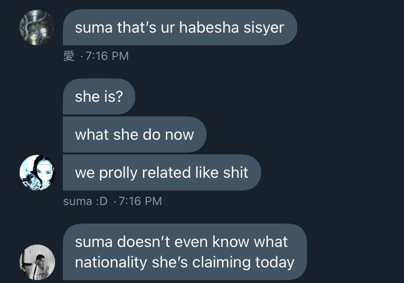 they be eating suma up my god