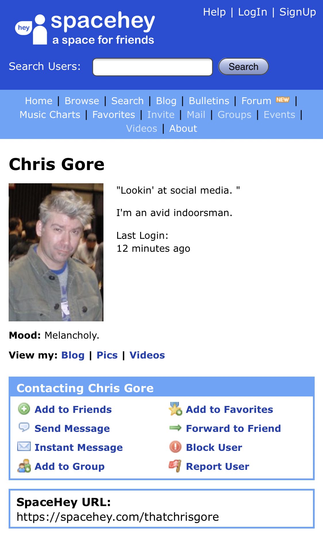 Chris Gore on X: &ldquo;Hey, social media is really kinda sucking lately 