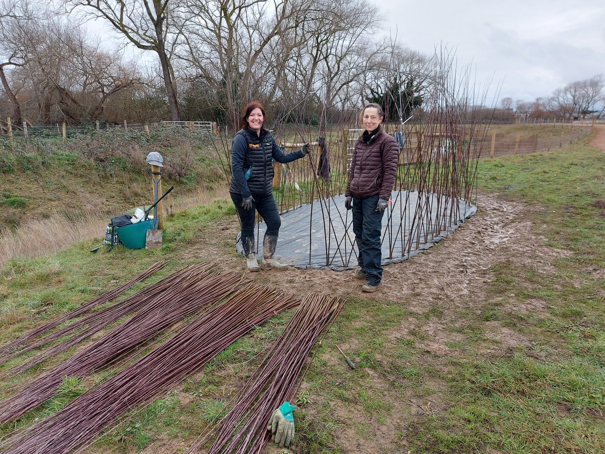 EPIC Project (@epic_sompting) on Twitter photo Wonderful to get stuck into making a live willow hide for #wildlife spotting at the EPIC site.
Sadly not with volunteers as we'd hoped, but its looking fab!🌿🌱🐦
Thanks builders to <a href="/HurstChico/">sandra hurst chico</a> & <a href="/schoolswowalls/">Schools without Walls</a>! Funding <a href="/HeritageFundL_S/">The National Lottery Heritage Fund London & South</a>! 🙌 Wonderful to get stuck into making a live willow hide for #wildlife spotting at the EPIC site.
Sadly not with volunteers as we'd hoped, but its looking fab!🌿🌱🐦
Thanks builders to <a href="/HurstChico/">sandra hurst chico</a> & <a href="/schoolswowalls/">Schools without Walls</a>! Funding <a href="/HeritageFundL_S/">The National Lottery Heritage Fund London & South</a>! 🙌