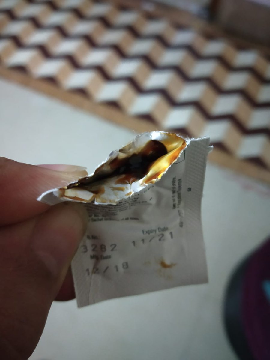 chirochaterjie's tweet photo. Horrible experience with a sachet of Econorm, meant for my kid!!  #DrReddysLabs who are importing &amp; marketing the same from French manufacturer Biocodex #microbiota, both please clarify how do you allow such inferior quality products for sale at market? Do you value human life? https://t.co/y7kp7zFyqn