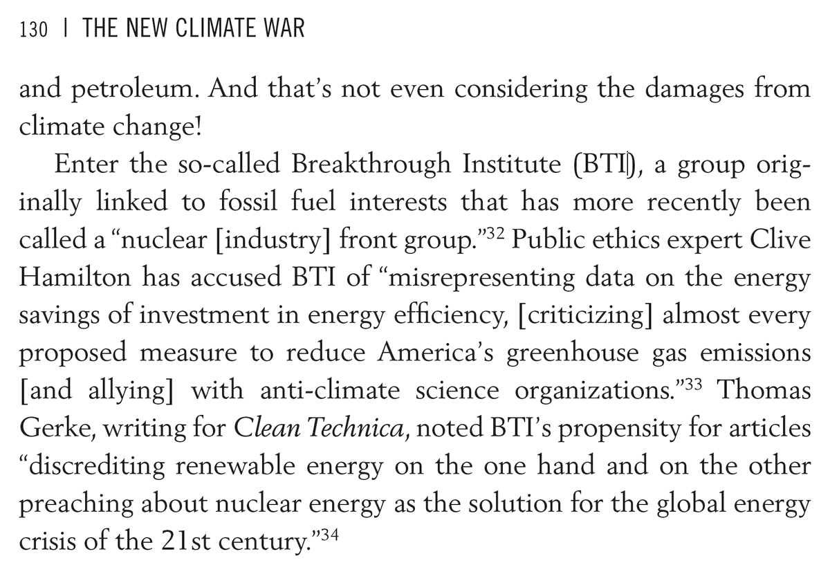 Predictably, the "Breakthrough Institute" is not happy about their early fossil fuel industry connections being called out in The  #NewClimateWar (thread)