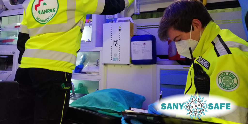 AvsElectronics's tweet photo. Continuaimo a sostenere le associazioni di volontariato che operano a supporto dei cittadini. Un sanificatore SANY SAFE è stato donato alla Croce Verde Mombercelli (AT). Verrà usato per la sanificazione quotidiana di locali e mezzi d'intervento.#volontariato #sanficatore #donare https://t.co/0i7gbqOFNe