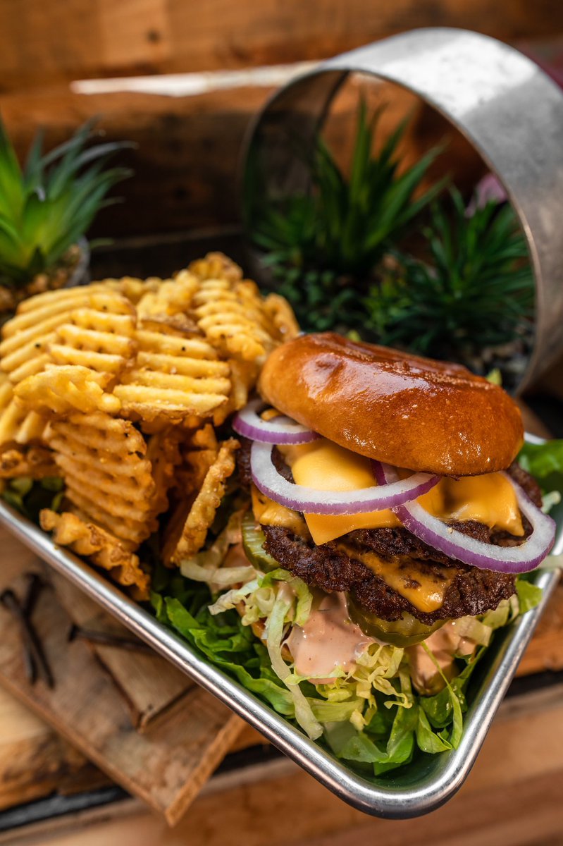 We are here getting ready for another great week! We are doing Smash Burgers for our special this week! One or two seasoned and grilled burger patties, American cheese, iceberg lettuce, dill pickle chips, sliced red onions, and house-made 1000 Island dressing!