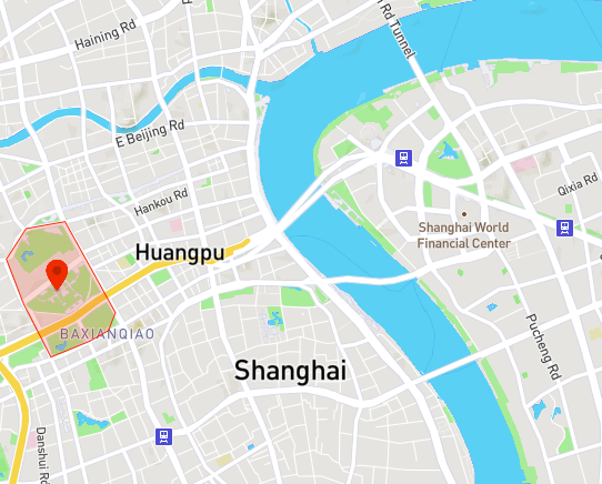 Not surprisingly, China's Yulin/Longpo Naval Base is fully (and widely) geofenced. However, Shanghai, China's busiest port, is not. (Though nearby Shanghai Museum is.)