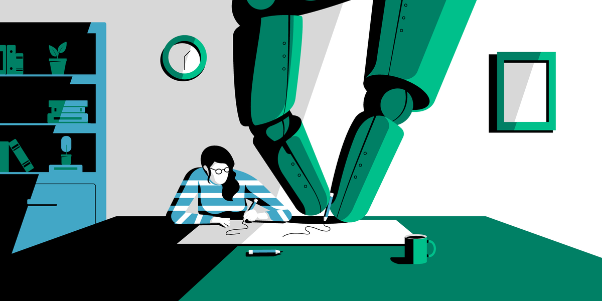 #Data and #Design. An #editorial #illustration focusing on how #AI can integrate design to provide real value for clients.

#Robotics