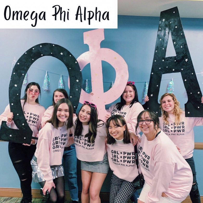 PennStatePHC's tweet photo. #MeettheGreeks Meet our Associate Chapters: Omega Phi Alpha, Phi Sigma Rho, and Sigma Alpha 🤍 https://t.co/9j12L29JFQ
