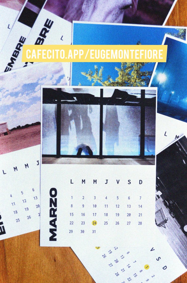 EugesWorld's tweet photo. Hola @LabolsaPeroncha !Soy Diseñadora Multimedia y Fotografa. No tengo trabajo asique estoy ofreciendo calendarios con mis fotos analogicas y planners personalizados a voluntad en https://t.co/G2AOs5GtCU
Tambien me pueden consultar por otros servicios de diseño,gracias #ofrecidos https://t.co/RmjfOfSPqb
