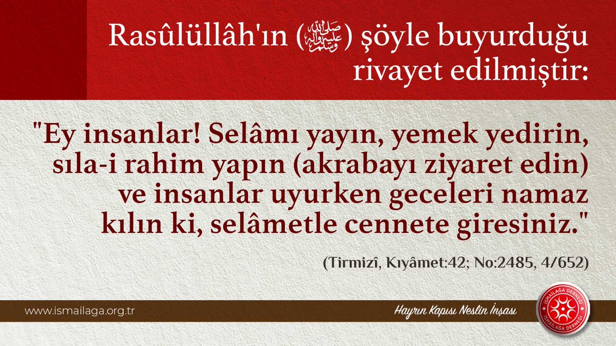 📌  SELÂMETLE CENNETE GİRMEK İÇİN...