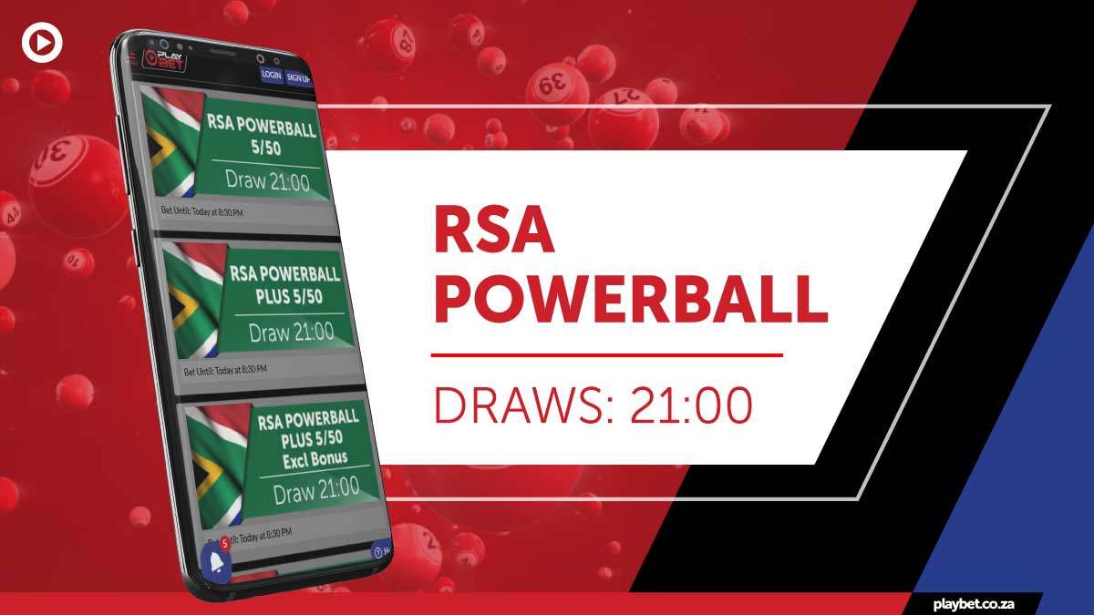 Is it your lucky day with the RSA Powerball? Well, play the RSA Powerball and win big. 

 Play now!: https://t.co/bO8cMw4N8g
#PlayTheGame https://t.co/iN9IZ5YwOJ