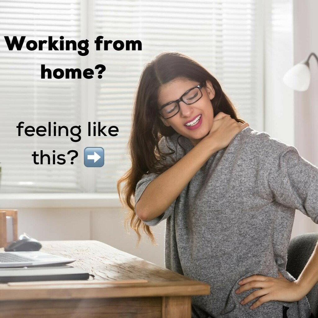 Desk work got you down? 

Sore shoulders from working on your computer all day? 

Try kinesiology!
-improve your posture with stronger muscles 
-get your mind off your work for 30 minutes 
-learn personalized exercises to keep your symptoms at bay for good 

Book with me now…