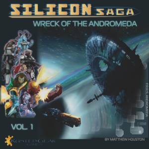 BoardGameBucket's tweet photo. Silicon Saga: Wreck of the Andromeda by @RustedGearGames is a sci-fi dungeon crawl/exploration game set aboard the floating wreck of a space research station.
⠀
Check out:⠀⠀
@RustedGearGames 
https://t.co/vK2B5DK4eT
⠀
Photo: 📸 @RustedGearGames 
⠀ https://t.co/bakR6UL3Ry