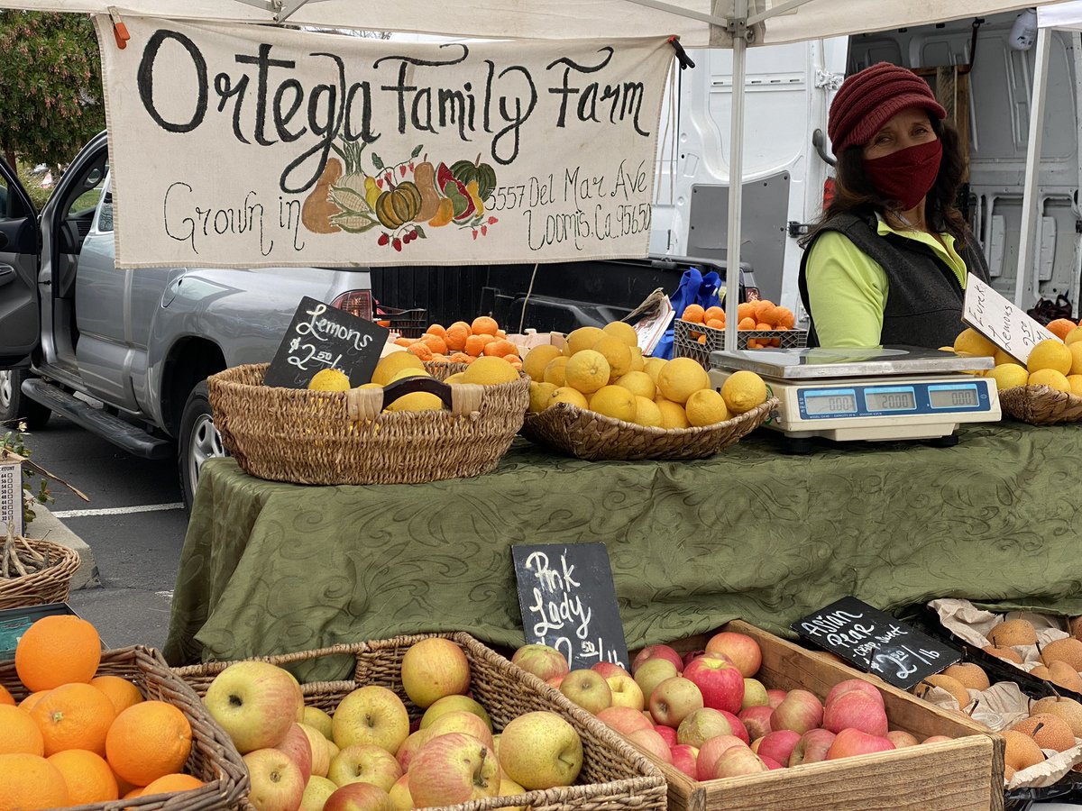 PlacerGROWN's tweet photo. Time for another vendor spotlight! You can shop with Ortega Family Farm from Loomis every Tuesday at the @FountainsatRsvl certified farmers market. 

Open rain or shine, 8:30 am to 1:00 pm. https://t.co/OEtVMWT9o9 https://t.co/n3saRlUBD1