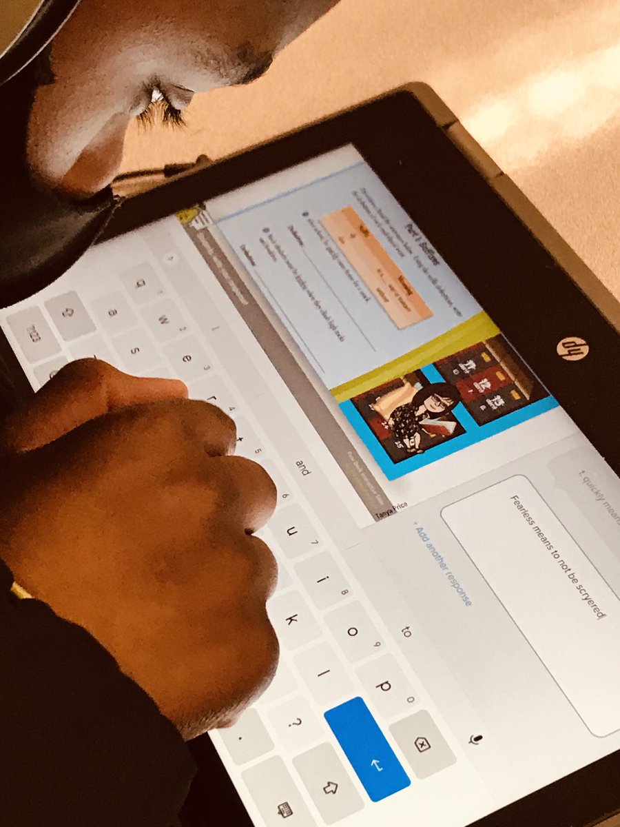 beingbundy's tweet image. My 3rd grade students are using PEAR DECK today to access “Focused Reading” intervention. What a great way to get instant feedback on their targeted reading skills and strategies. #growingskills ⁦@jJohnFlowers⁩ ⁦@HighlandHtsES⁩ ⁦@A180_HISD⁩