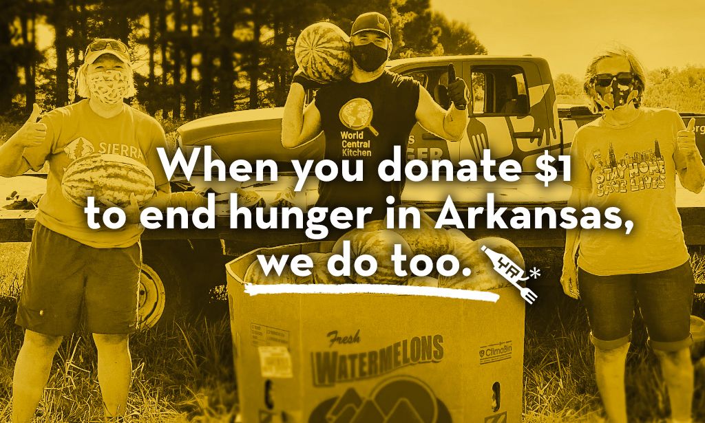 LittleRockCVB's tweet photo. Yellow Rocket Concepts has partnered with @ARHungerRelief to match donations up to $25K for a total of $50k raised to feed hungry Arkansans! You can contribute on any YRC restaurant page or at https://t.co/c0bzEfo2cC

#BigOnLittleRock #AHRA #LittleRockEats #DineLR #donate https://t.co/5mHLiPYBMk