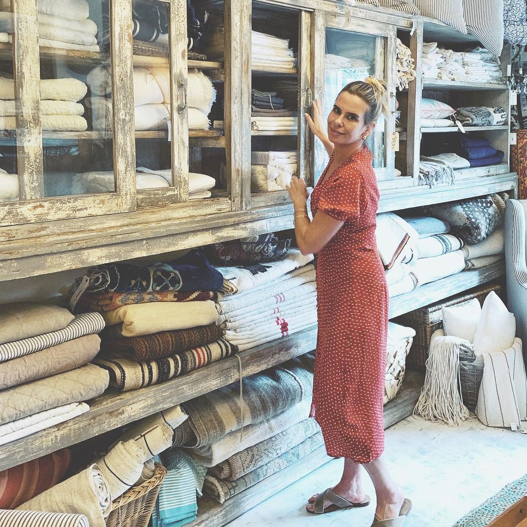 Charlotte Reiss, owner of Vivi et Margot French Homewares, in one of her stores.