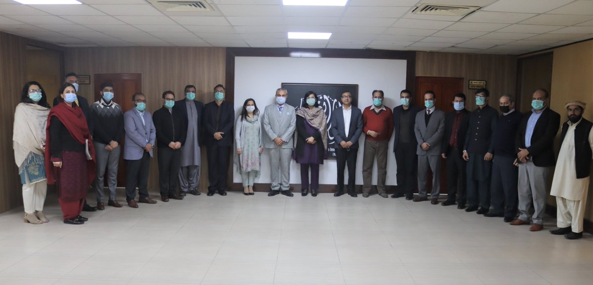 SaniaNishtar's tweet photo. Opened #EhsaasDeliveryUnit in #PASSD today to track the implementation of goals & targets established in the #Ehsaas framework and under 'Performance Agreement', recently signed with the Prime Minister @ImranKhanPTI. I welcome the newly appointed team! https://t.co/yjGWB9B25S