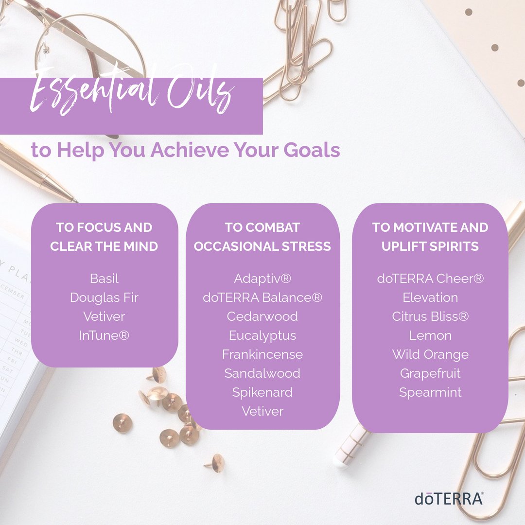 What helps you achieve your goals? I’d love to hear your ideas in the comments. doterra.com/US/en/blog/hea…
