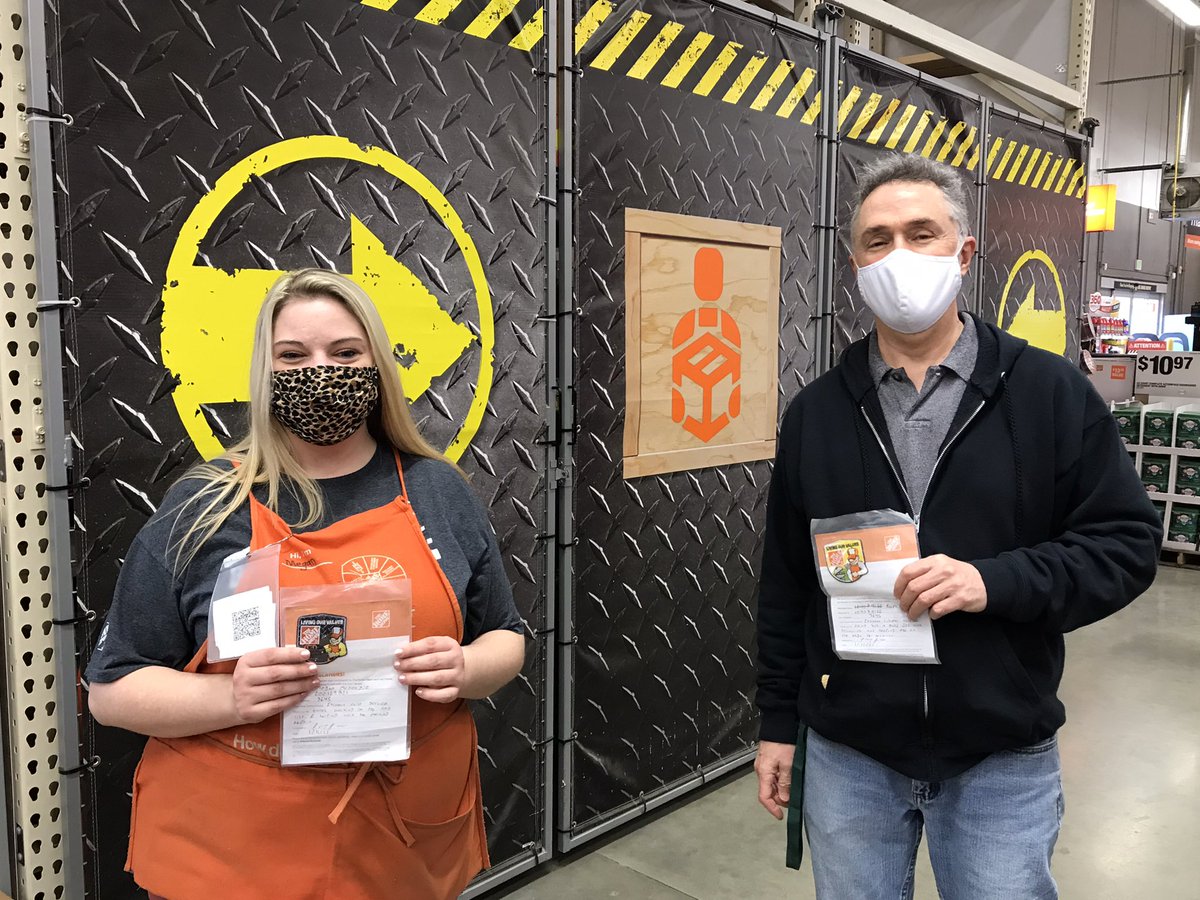 A big ol shout out to Megan from the service desk for making sure customers get their orders in a timely and seamless manner. Also for mark in deliveries who makes sure the deliveries go out without hiccups!! Keep up the good job guys!! 
#westasheville #HomeDepot #CustomerService