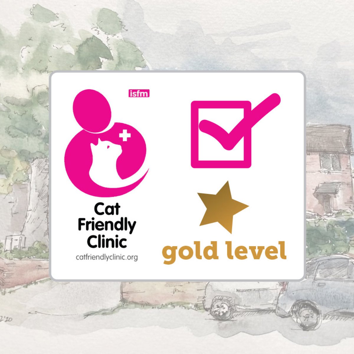 PortlandVets's tweet photo. We are pleased to share that we are now a Gold Standard Cat Friendly Practice🌟

The ISFM Cat Friendly Clinic accreditation is internationally-recognised and means we’ve met the criteria to help minimise stress to your cat in our clinic.

More info here - https://t.co/dlSJCwpZzg https://t.co/ttr9HRHI13