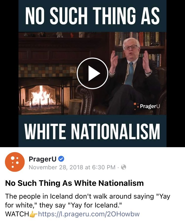 Hmmm, I wonder why Nazis like Prager's content so much...