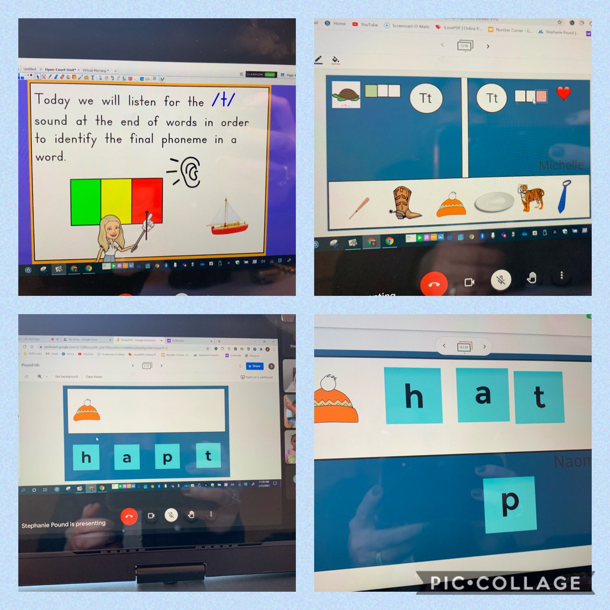 Michelle Webster (@mwebsterbcps) on Twitter photo 15/01/2021 00:01:13 Joining a K phonics lesson with Ms. Pound to see all that our Ss can do @flesbcps 🤩 Joining a K phonics lesson with Ms. Pound to see all that our Ss can do @flesbcps 🤩