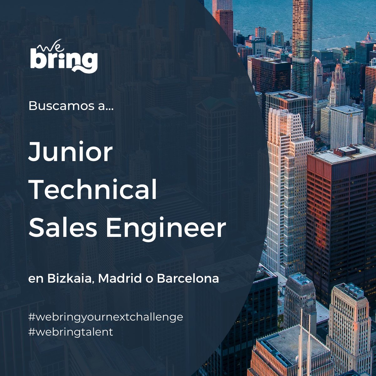 webringconsult's tweet photo. 📢 ¡Nueva oferta de empleo!

¿Te gustaría desarrollarte profesionalmente en el área comercial de la mano de la empresa que está haciendo realidad la red eléctrica del futuro?

Más info en: https://t.co/bVmSV5Tc81

#empleo #bizkaia #madrid #barcelona https://t.co/avaIWJFMpu