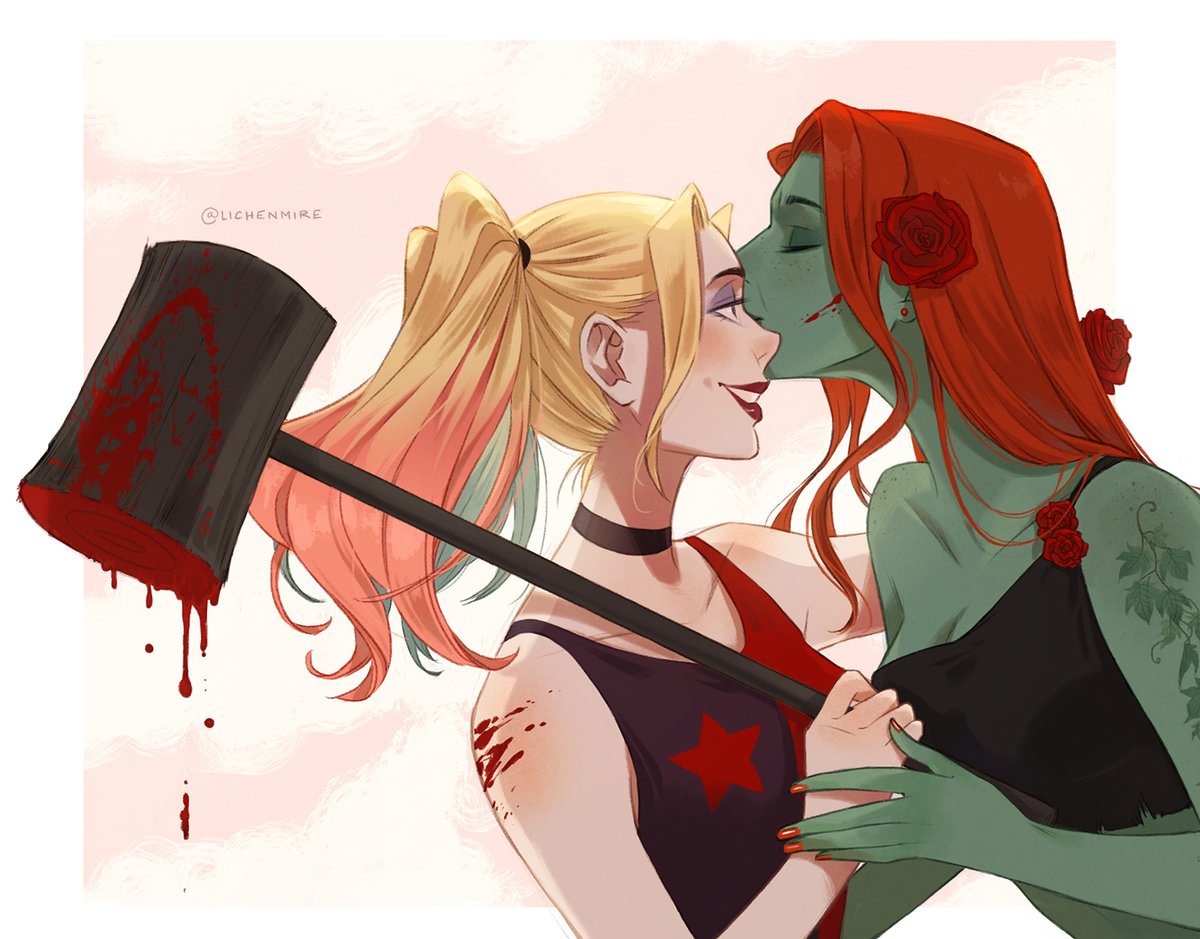 lichenmire's tweet photo. Murder girlfriends  #harleyquinn https://t.co/tfpIgBLNzS