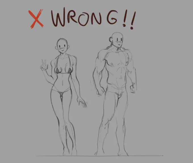 they say there's no 'right' way to draw, but thats a lie tho this is the only valid way to do it 