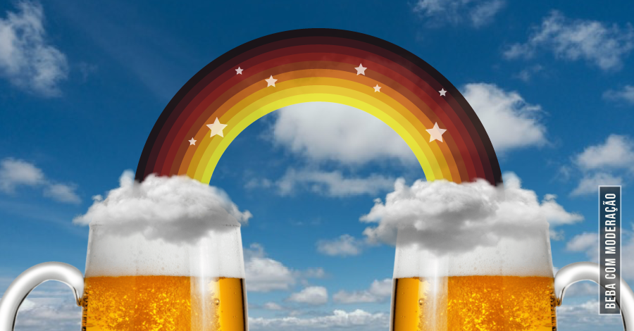 Depois daquela chuvinha de verão, esse é o arco-íris que a gente gosta de encontrar🍻
#BebaComModeracao