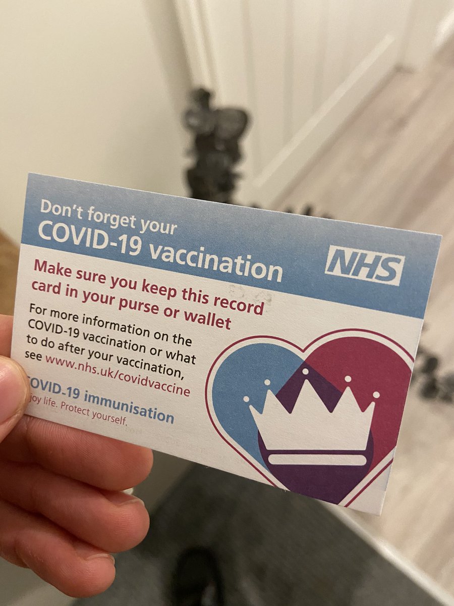 jack_cornforth's tweet image. Received the first round of the #COVIDVaccination Great service and organisation from the @YorksAmbulance team. A light at the end of the tunnel at last