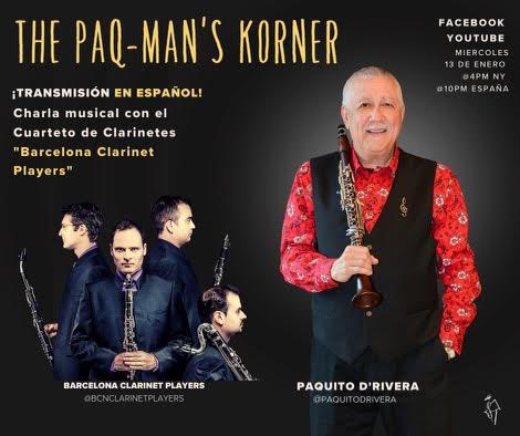 bcnclarinetplay's tweet photo. Demà!
Mañana!
Tomorrow!

* This program will have english subtitles

@PaquitoDRivera @VandorenParis @VandorenUSA @Seedmusic_eu @MaferMusica06 @Puntorep https://t.co/3s09vhHWwD