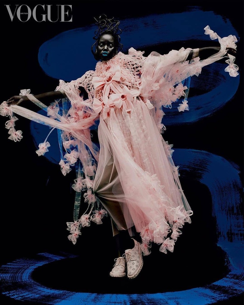 Taking Flight.
February 2021 issue of <a href="/BritishVogue/">British Vogue</a> featuring <a href="/adutakech/">Adut Akech Bior</a> ✨🎐💫💅👑
.
.
.
#dailyfashionotes
#popular
#photooftheday #photography #blackbeauty #vogue #voguemagazine #fashionotes #styleoftheday #highfashion #blackmodels #Instagram