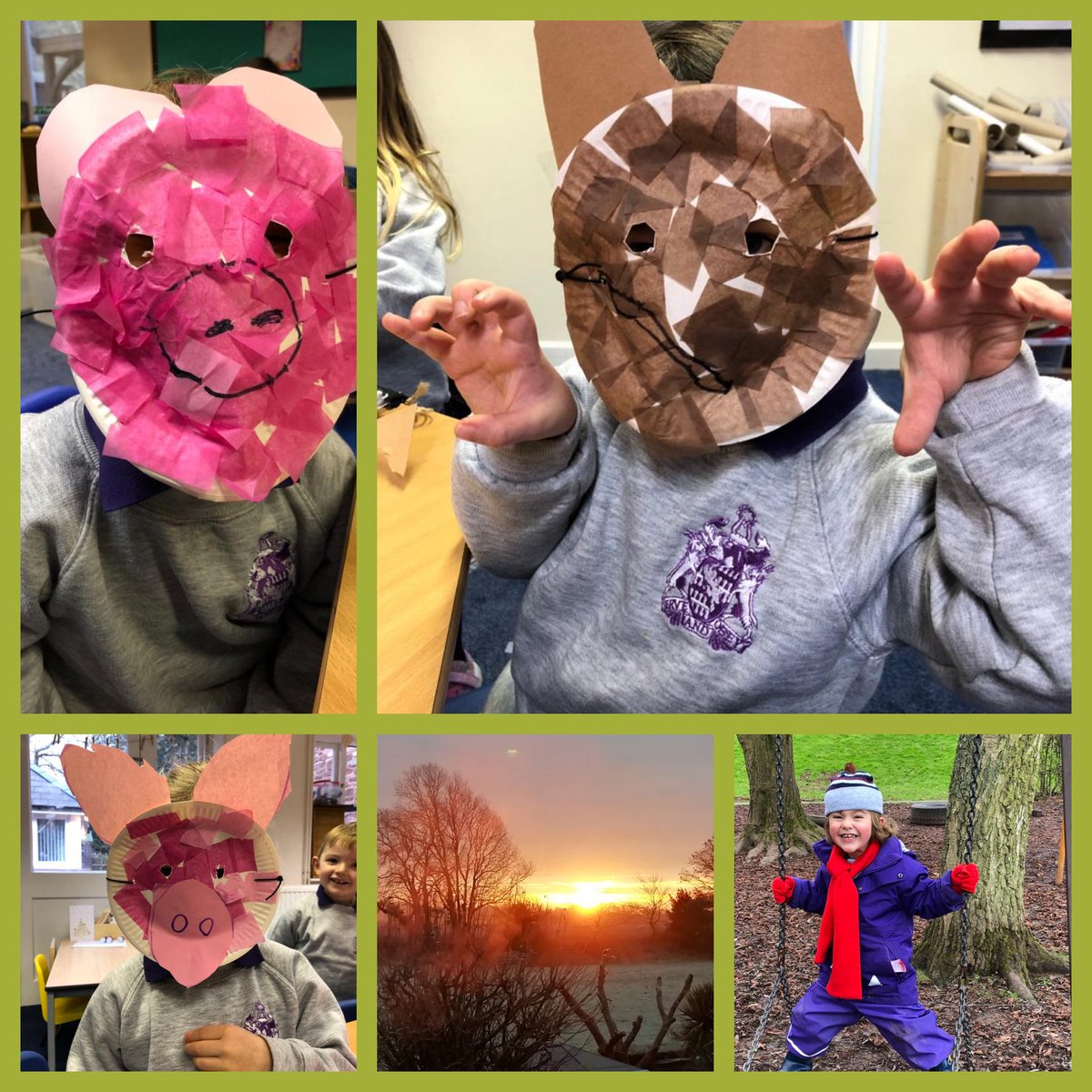 Our Nursery pupils have been embracing the great outdoors as they explore the tale of The Three Little Pigs. #traditionaltales #learning #Creative <a href="/Habsmonmouth/">Haberdashers' Monmouth School</a>